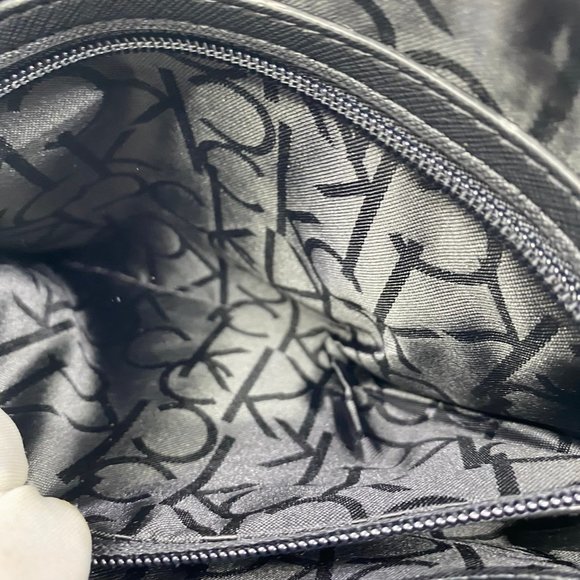 Calvin Klein Black Leather Wristlet - Picture 4 of 8